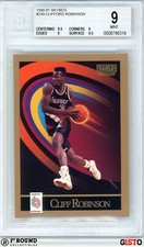Cliff Robinson RC BGS 9: 1990-91 SkyBox Rookie Card Gisto #239
