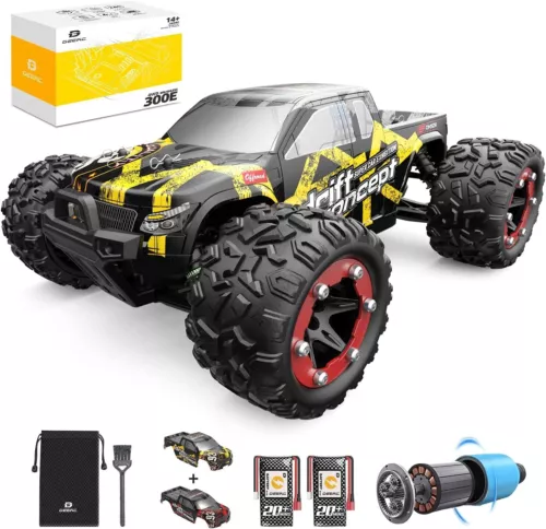 DEERC 300E Brushless 1:18 Scale RC Cars 60KM/H 4WD RTR Monster Truck Kids Gift - Picture 10 of 11