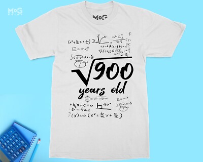 30. Geburtstag Square Root 900 T-Shirt 30 Jahre alt Top Ihn Her Bday Party Geschenk