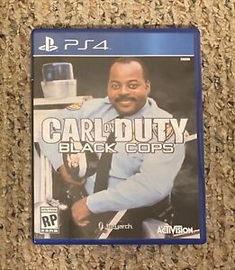 CUSTOM - Call Of Duty - Carl On Duty Black Cops Ops PS4 PS5 MEME Game Case  ONLY | eBay