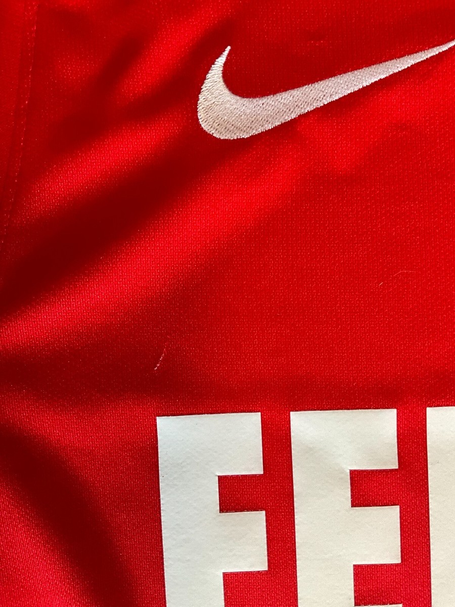 Nike AS Monaco Men's Home Jersey 17/18 - Red/White | eBay