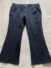 Gitano Women Bootcut Jeans Black Size 26W (44 x 30)