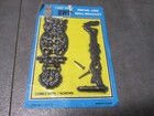 Vtg Swivel Wall Arm Bracket Cast Iron Owl Nip Black 5 1/4" Plant Hanger NIP!