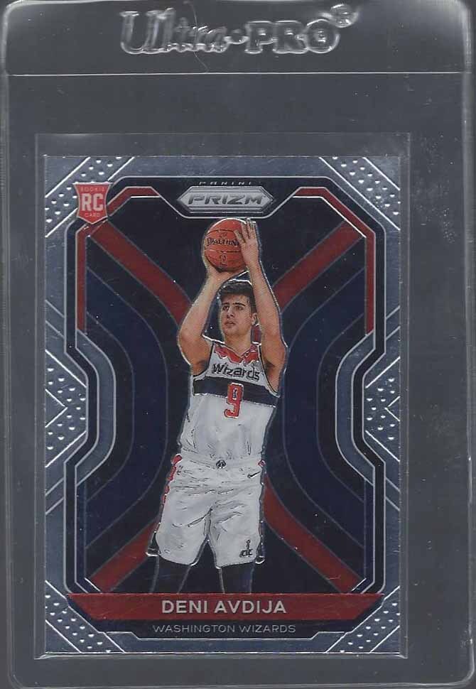 DENI AVDIJA 2020-21 PANINI PRIZM WIZARDS TRUE ROOKIE RC #290