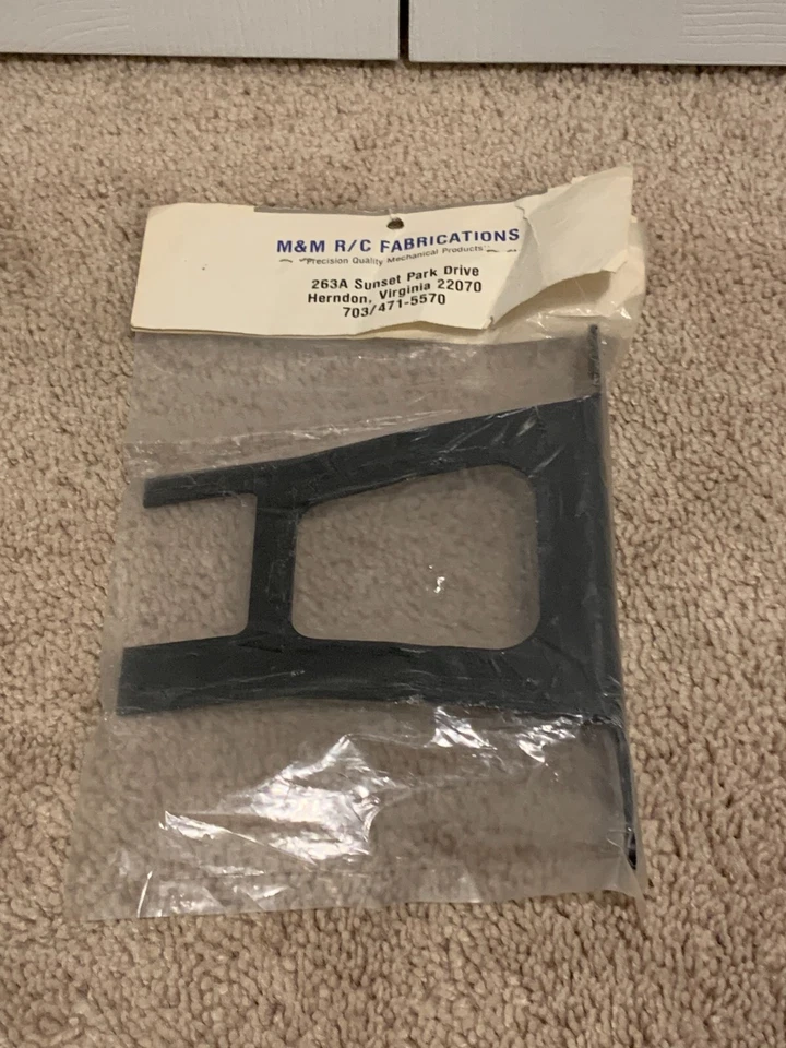 ** M&M RC FAB ** Kydex Rear Bumper (TAMIYA HORNET / GRASSHOPPER) Part # TR 1000 - Image 2 of 4