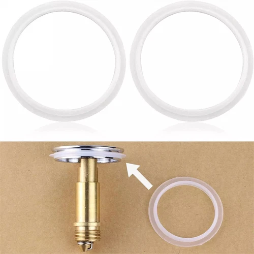 Waschbecken Ablauf Waschbecken Stopfen Ring Dichtung Click Clack Bad Pop Up Ersatzdichtung Waschmaschine UK - Bild 3 von 16