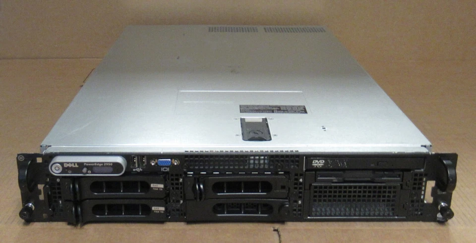 Dell Poweredge 2950 2x 4C L5420 2.50GHz 32GB Ram 3x 73GB HDD PERC 6i 2U Server - Image 3 of 4