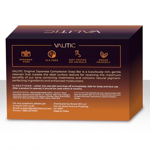 Acid Dark Spot Remover Soap Bars with Vitamin C, Retinol, Collagen, Turmeric - - Picture 10 of 14