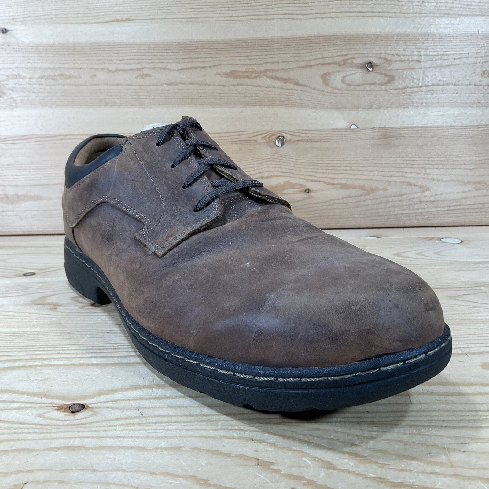 Scarpe da lavoro Timberland Pro Branston Oxford ESD uomo 13 W LARGHE marrone sicurezza 91692