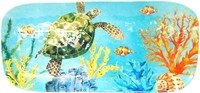 Coastal Home Creature Comfort Blue Tray One Size on sale Coastal Home Creature Comfort Blue Tray One Size on sale