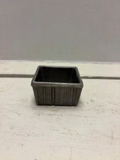Small Bon Chef Square Metal Ramekin Dish For Serving Sauces & Condiments