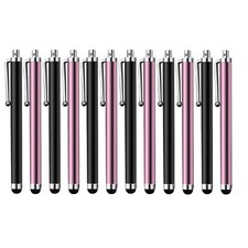 12x Universal Touch Screen Pen Metal Stylus For iPhone iPad Samsung Phone Tablet
