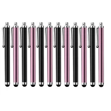 12x Universal Touch Screen Pen Metal Stylus For iPhone iPad Samsung Phone Tablet