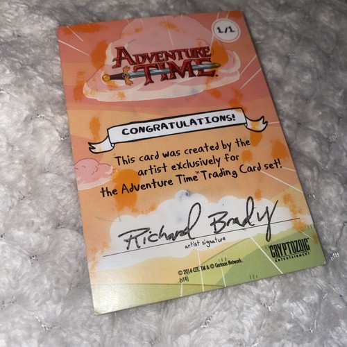 2014 Cryptozoic Adventure Time Artist Sketch Card - Marceline’s Father - 1/1 - Picture 3 of 5