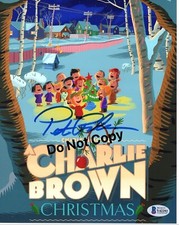 PETER ROBBINS signed 8x10 Photo CHARLIE BROWN Peanuts Beckett Authentication PETER ROBBINS signed 8x10 Photo CHARLIE BROWN Peanuts Beckett Authentication