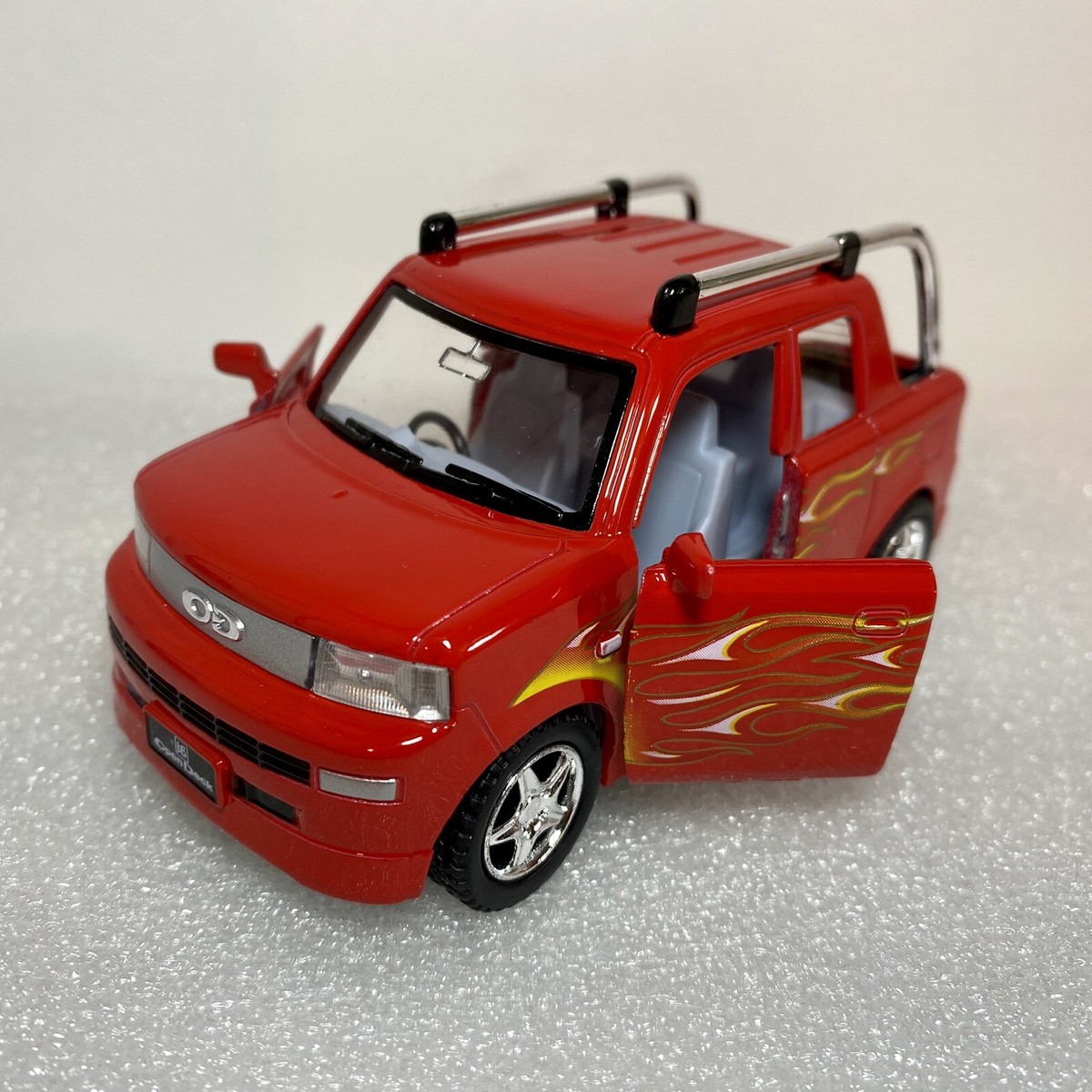 Kinsfun KT4007 Toyota bB / Scion Open Deck 1/34 Scale Diecast Red