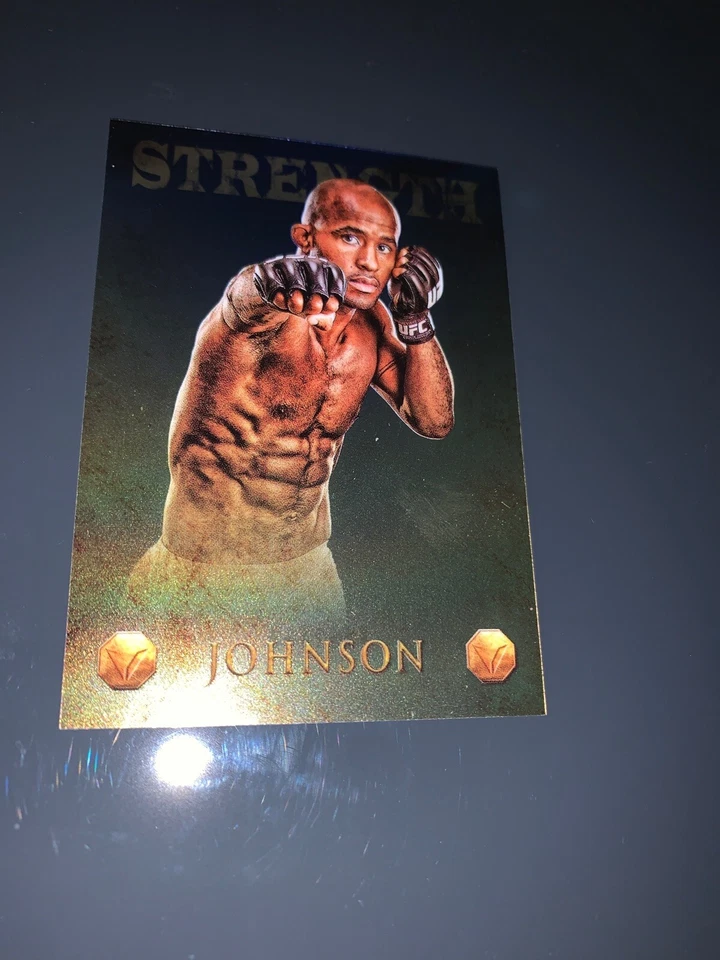 Demetrious Johnson 2013 UFC Finest Strength Card Numbered 112/188. Card V-3. - Image 3 of 4