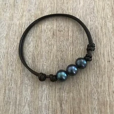 Palm Beach 3 Pearl Anklet