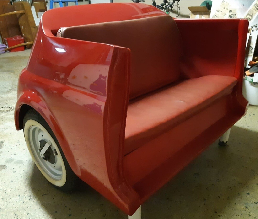 Divanetto Divani Fiat 500 Divano Panorama Fiat 500 - Main Image