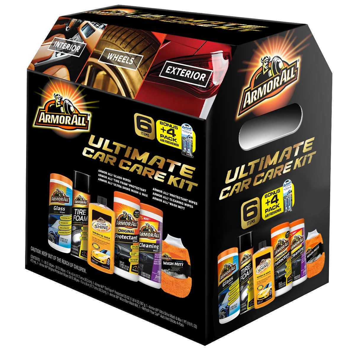 Armor All Ultimate Car Care Kit 7 Piece Complete Car Detail Pack *NEW*