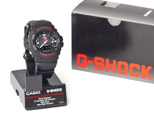 Casio G-Shock G100-1BV Men Wrist Watch - Black for online | eBay