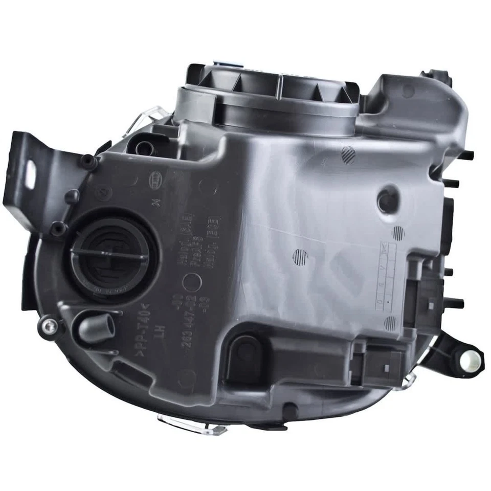 SET-H57263037061 Hella Set of 2 Headlights Lamps Driver & Passenger Side Pair Foto 4 de 4