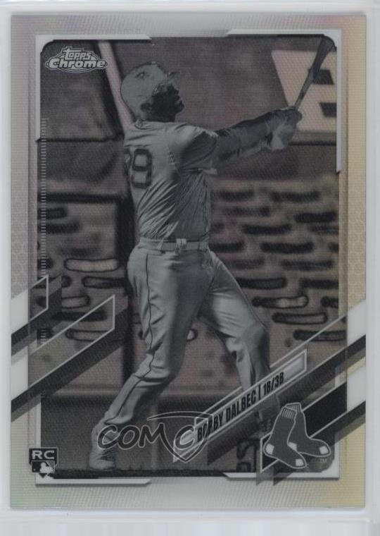 2021 Topps Chrome Negative Refractor Bobby Dalbec #151 05gv