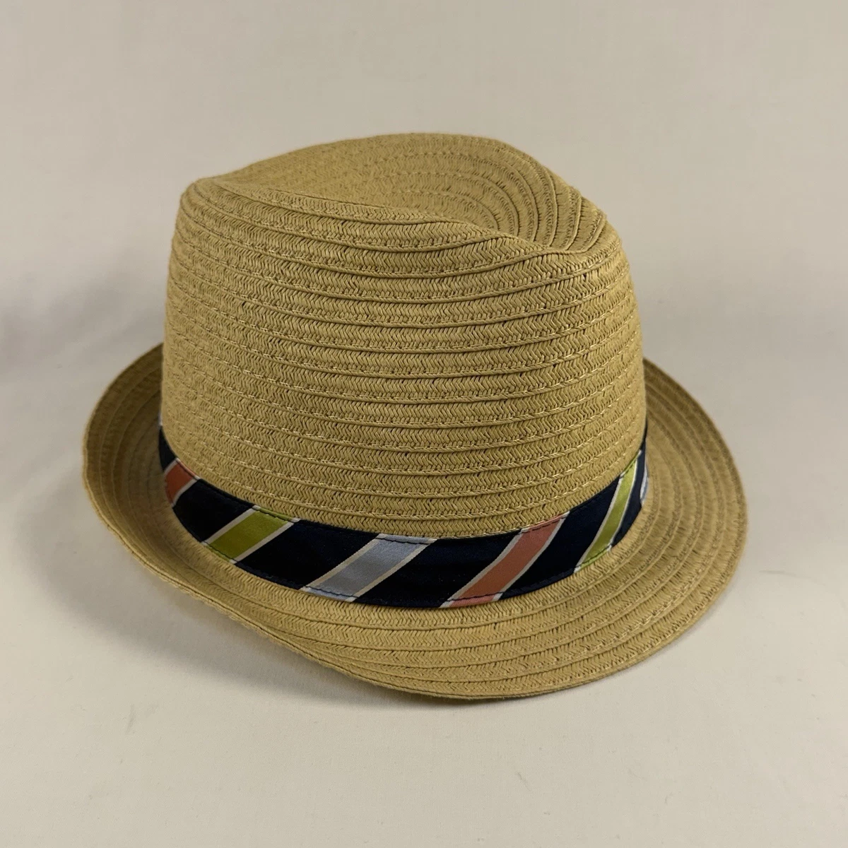 Gymboree Quilted Nautical‎ Theme Fedora Hat. Quilty Fedora Hat | Wool Hat | Eric Javits | Eric Javits main image 2
