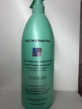 Champú clarificante vigorizante BioKeratin Tea Tree 33,8 fl oz / 1000 ml