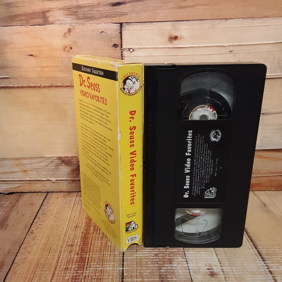 Dr Seuss Video Favorites The Cat In The Hat VHS Used Classic Children Cartoon - Image 3 of 4