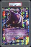 2014 POKEMON XY PHANTOM FORCES GENGAR-EX BOX-JUMBO #34 GENGAR EX PSA 4