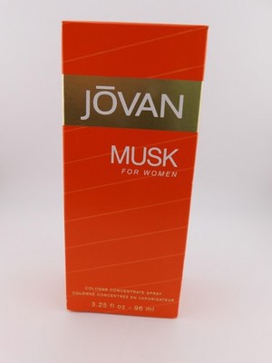 Jovan Musk For Women Cologne Concentrate Spray 3.25 fl oz 96 ml Perfume Scent