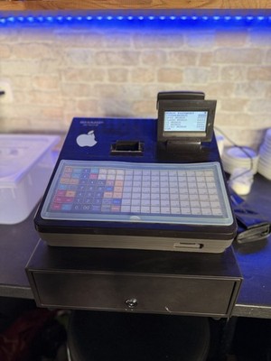 Scharfe XE-A217B Elektronische Registrierkasse.