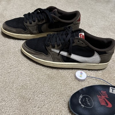 Travis Scott Mocha Jordan 1 Low 10.5