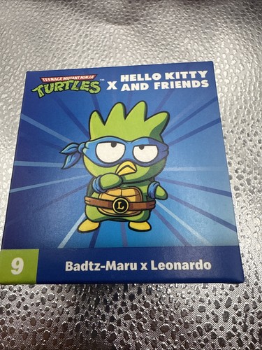 McDonald’s Happy Meal Tortugas Ninja Hello Kitty Badtz-Maru x Leonardo 9 Caja 25