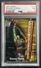 MICHAEL JORDAN PSA 7 1997 TOPPS FINEST #271 BRONZE SHOWSTOPPERS W COATING 3104