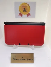 Nintendo 3DS LL Red & Black – Rank A | Tested Working | Used 12