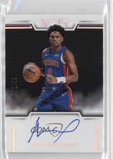 2024-25 Panini Noir Auto Noir Color /99 Ausar Thompson #ANC-AUS Auto f3p