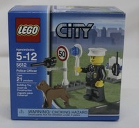 * Lego City 5612 Polizist Mit Dem Hund UngeöFfnet Neu & Ovp MISB1
