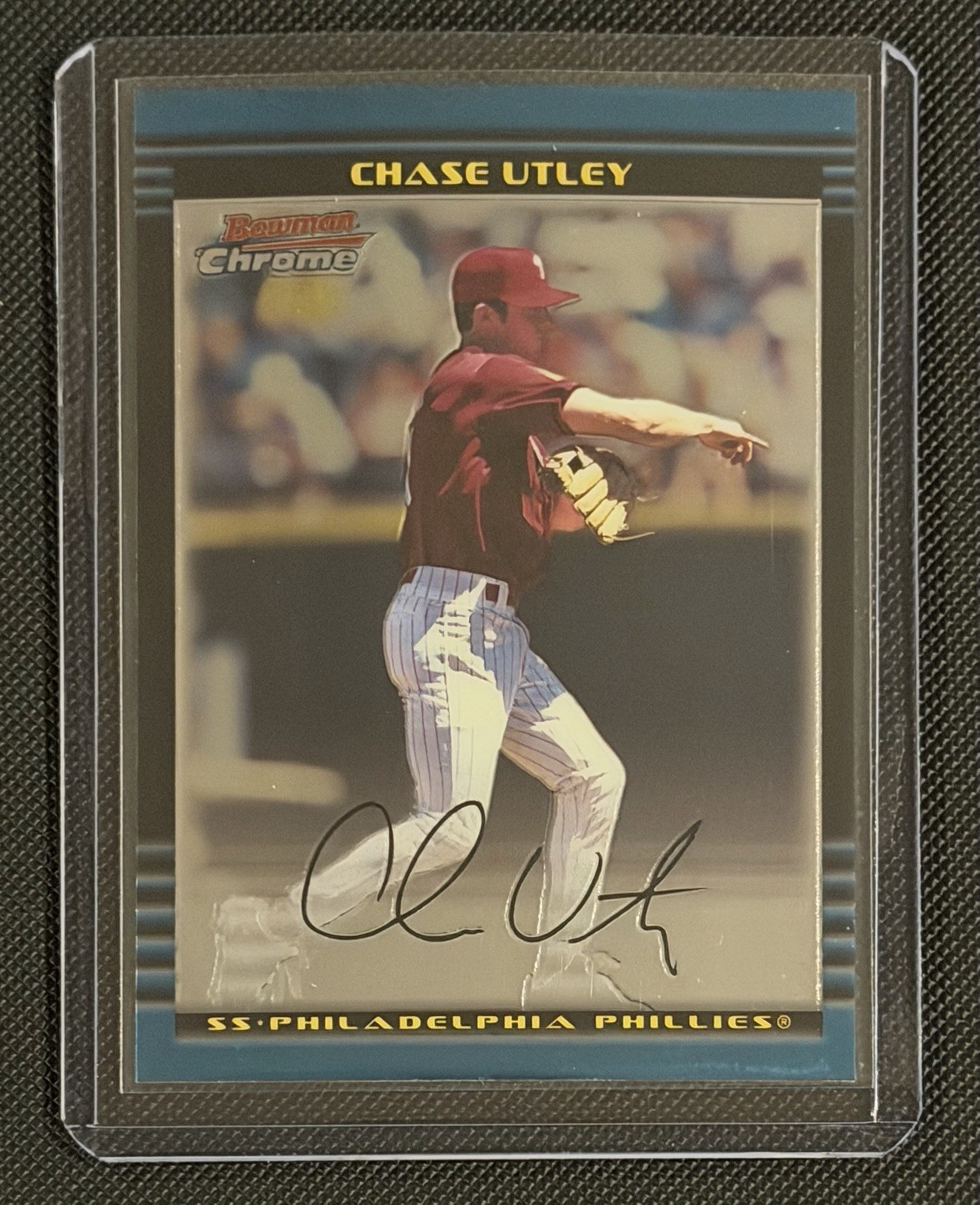 2002 Bowman Chrome - Chase Utley #241 (RC)