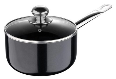 Prochef 3.5 Qt Nonstick Cast Aluminum Saucepan with Lid by Bergner