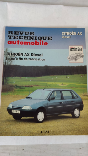 Revue Technique Automobile Citroën AX Essence - Modèle 1993, Manuel Neuf