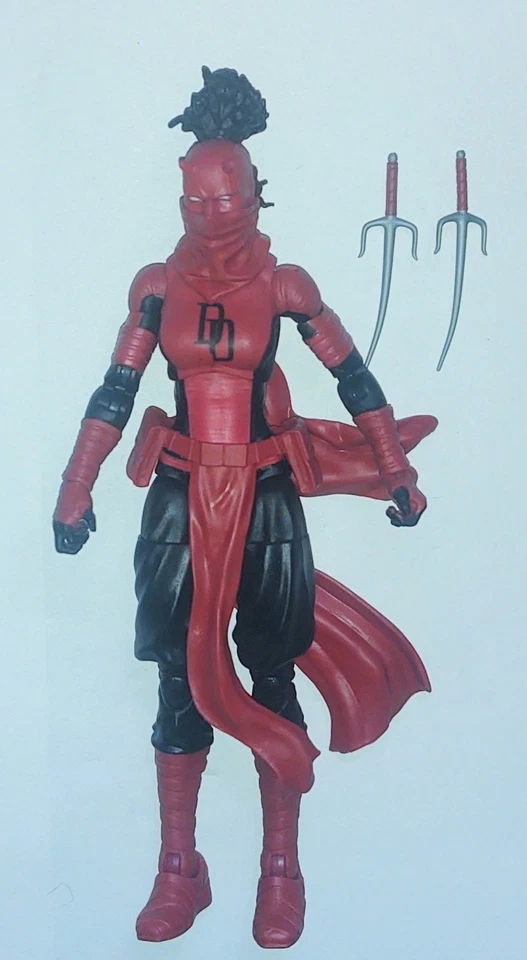 Marvel Legends Retro Daredevil Elektra Nachios Foto 4 de 4