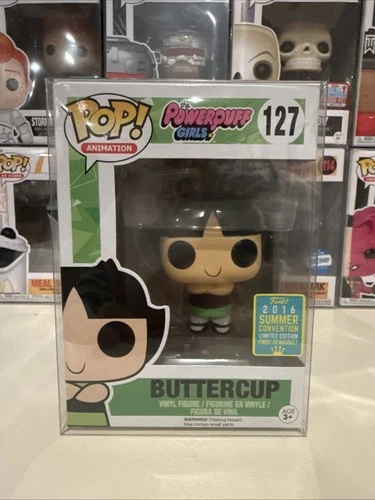 Funko Pop! Powerpuff Girls Buttercup #127 2016 Summer Con LE Mint w/ Protector