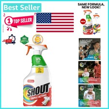Versatile Stain Remover Spray - Fresh Scent, Eco-Friendly, 22oz Prewash Solution