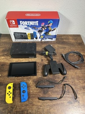 Nintendo Switch Fortnite Wildcat Bundle Edition with Box Jpn Region ( NO CODE)