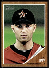 2011 Topps Heritage J.A. Happ Houston Astros #177