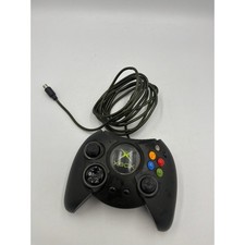 Microsoft Xbox Duke Controller Original OG Wired Black Gamepad Breakaway Untestd