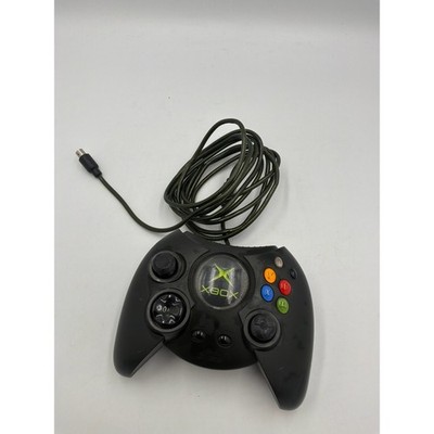 Microsoft Xbox Duke Controller Original OG Wired Black Gamepad Breakaway Untestd