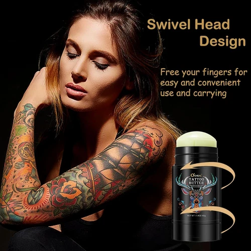 40Gx2 Natural Organic Tattoo Aftercare Butter Balm Moisturizer Color Enhance image 3